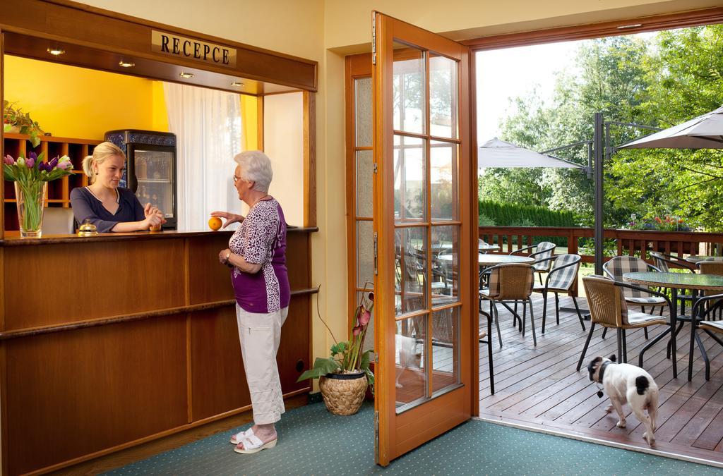 Penzion Hubert Frantiskovy Lazne Ngoại thất bức ảnh